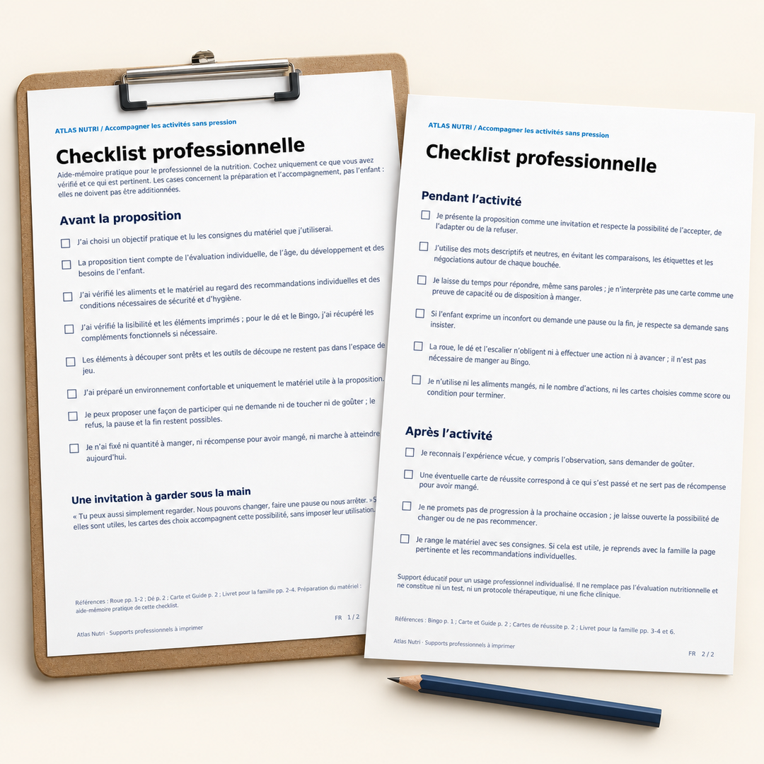Checklist professionnelle