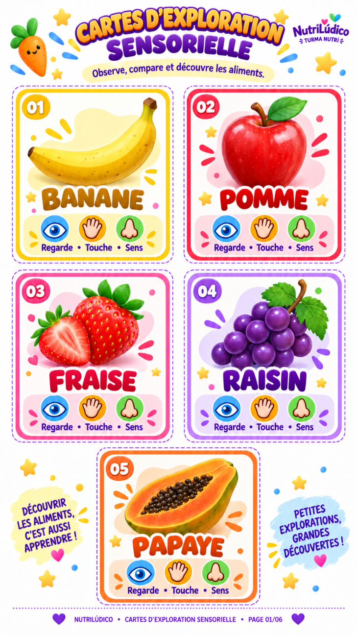 30 Cartes d’Exploration Sensorielle
