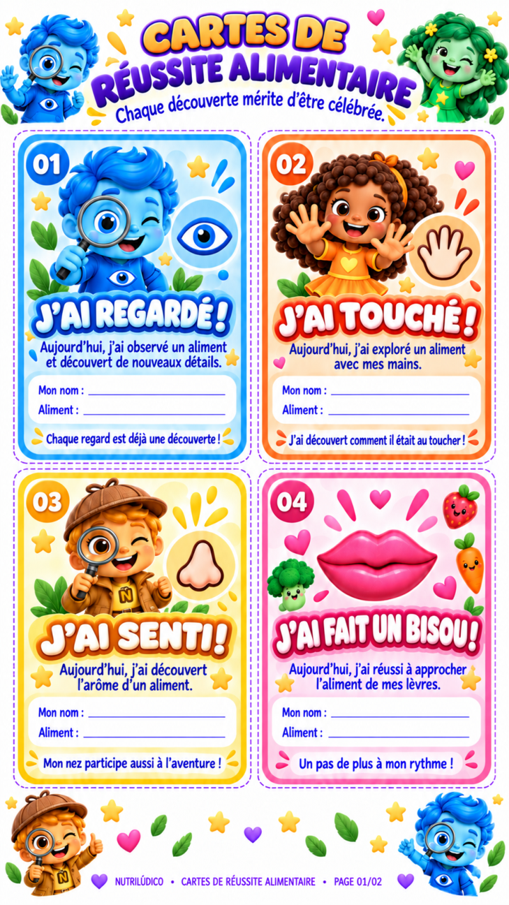 Cartes de Réussite Alimentaire